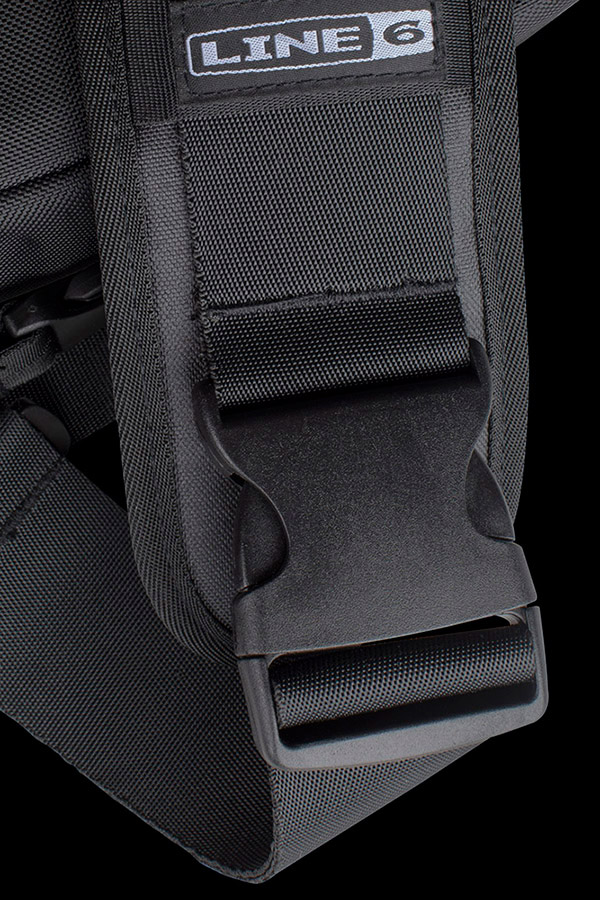 Close-up of strap clip on the HX Messenger Bag thumbnail