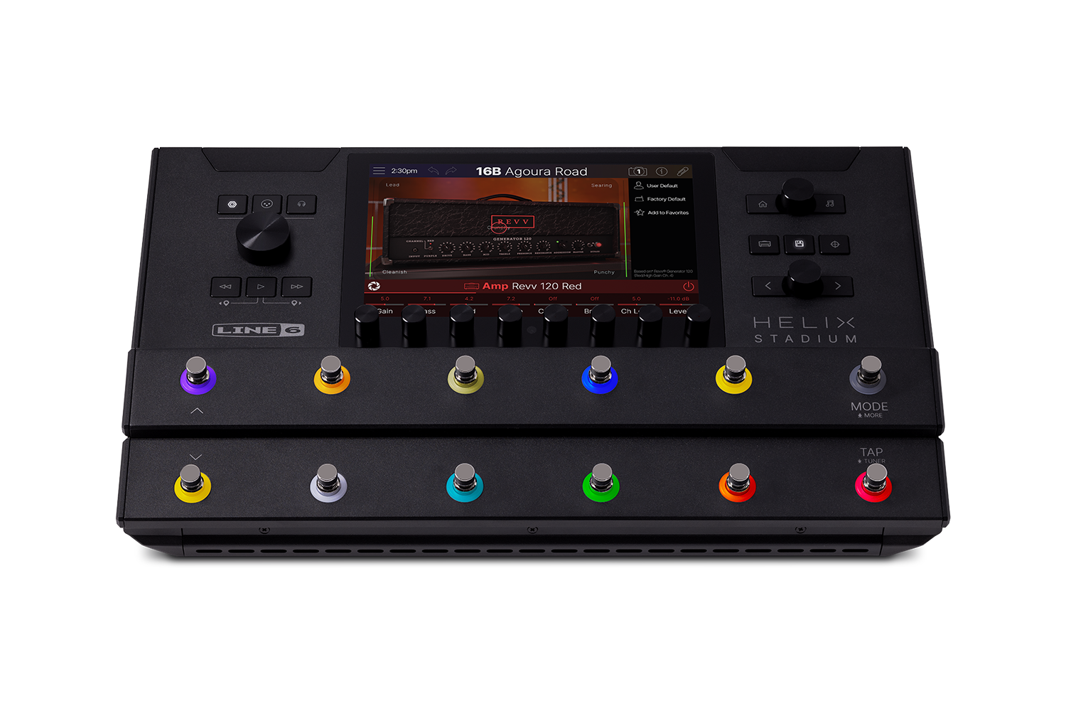 Top down view of Helix Stadium Floor