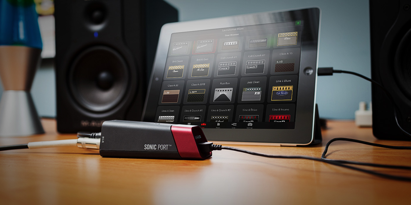 Line 6 Mobile POD amp and effects modeling app for iOS