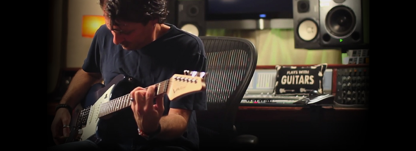 Sean Halley plays James Tyler Variax with Line 6 POD HD500X guitar effects processor