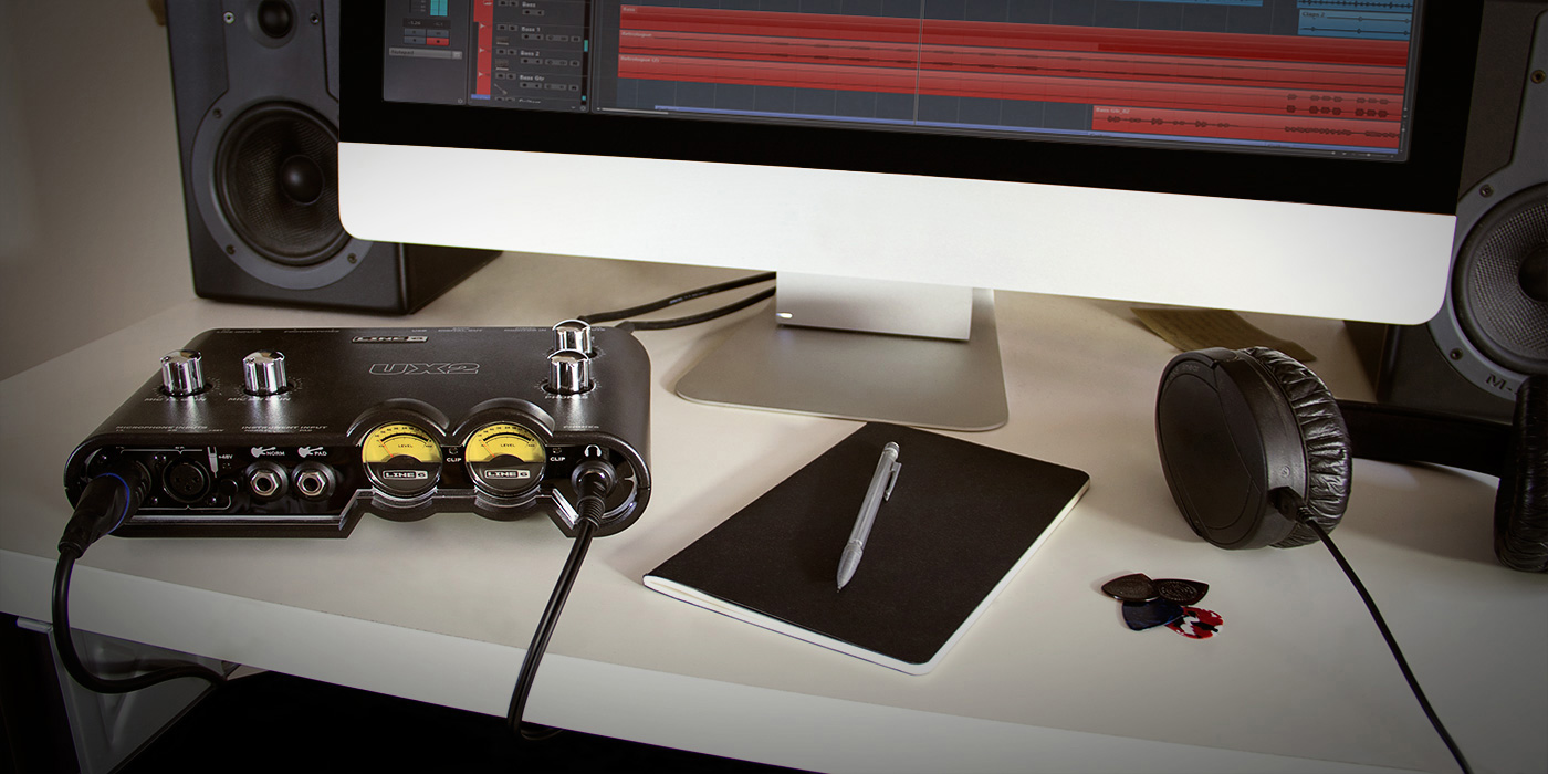 Line 6 POD Studio UX2 used for home recording by a guitarist and songwriter image