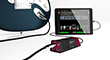 Line 6 Sonic Port VX audio recording interface plugged into Mobile POD