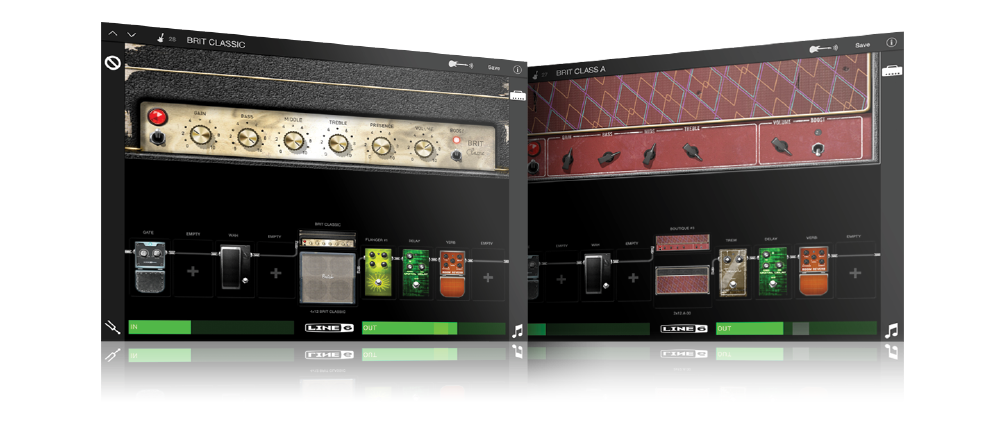 Line 6 Mobile POD amp and effects modeling app for iOS