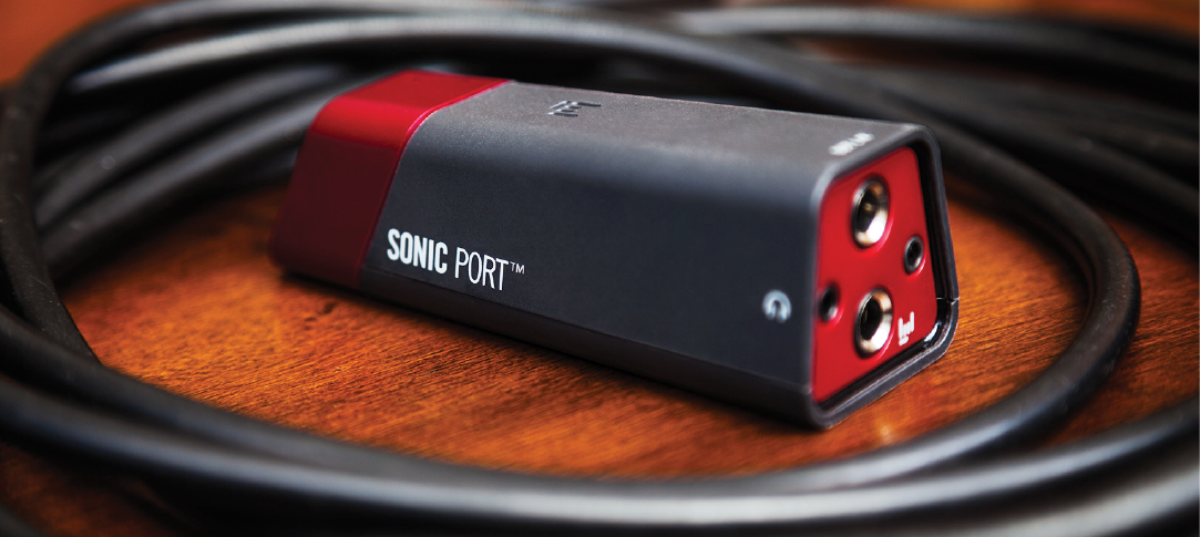 Line 6 Sonic Port guitar recording interface product shot