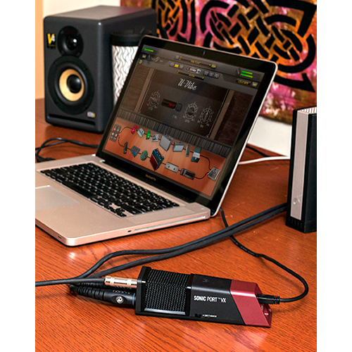 Line 6 Sonic Port VX audio recording interface product photo